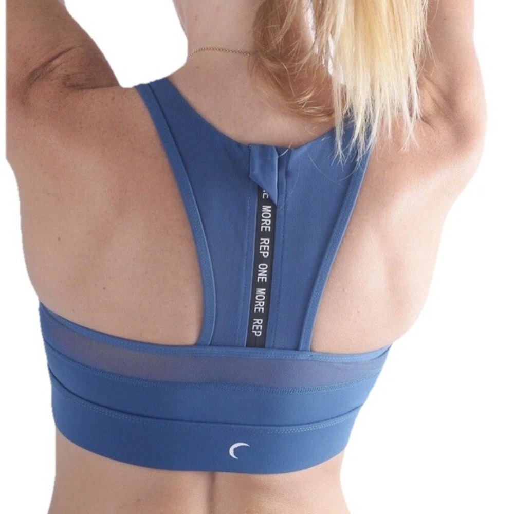 Zyia Blue All star‎ bra wonen athletic Size Large